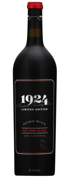 Fles 1924 Double Black Red Wine Blend